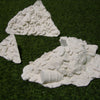 FoG Models 1/35 Scale Rubble Pack (3 Pieces) Corner piles rubble heaps