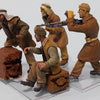 1/35 scale WW2 British LRDG truck crew (4 Figs)