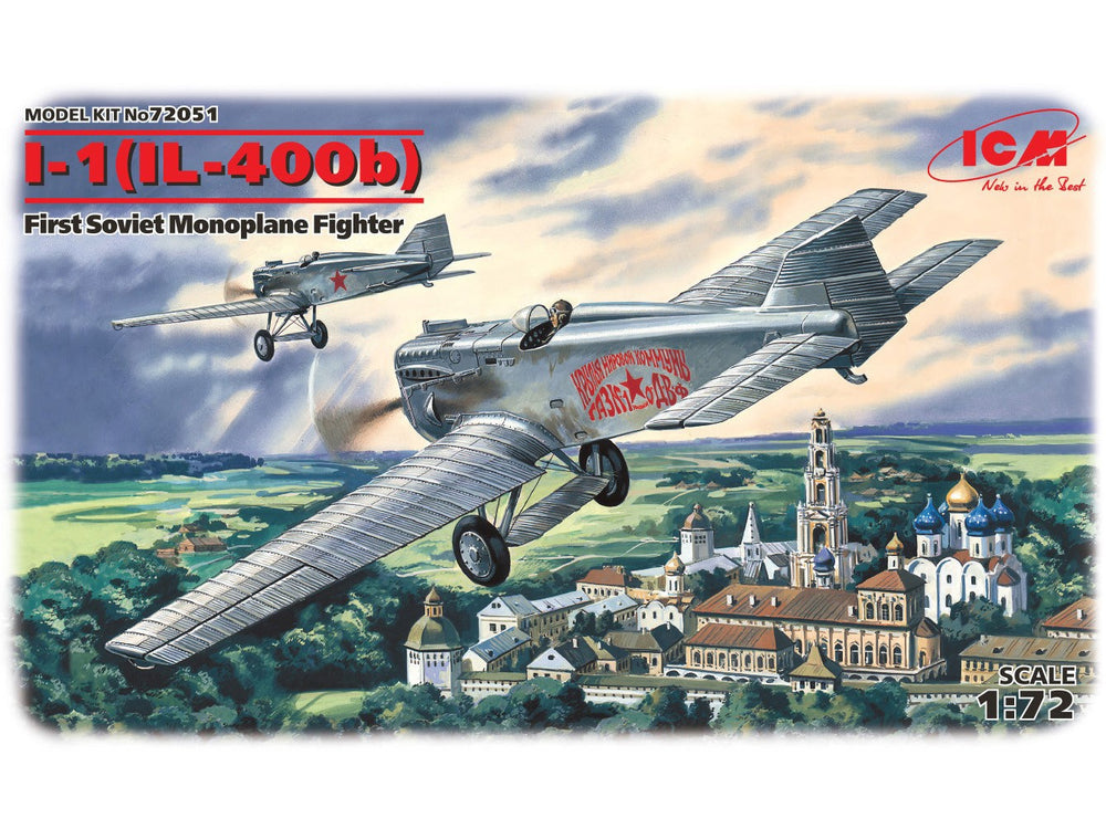ICM 1/72 I-1(IL-400b), First Soviet Monoplane Fighter