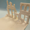 FoG Models 1/35 scale Large WW2 French street diorama model kit 295mm x 295mm