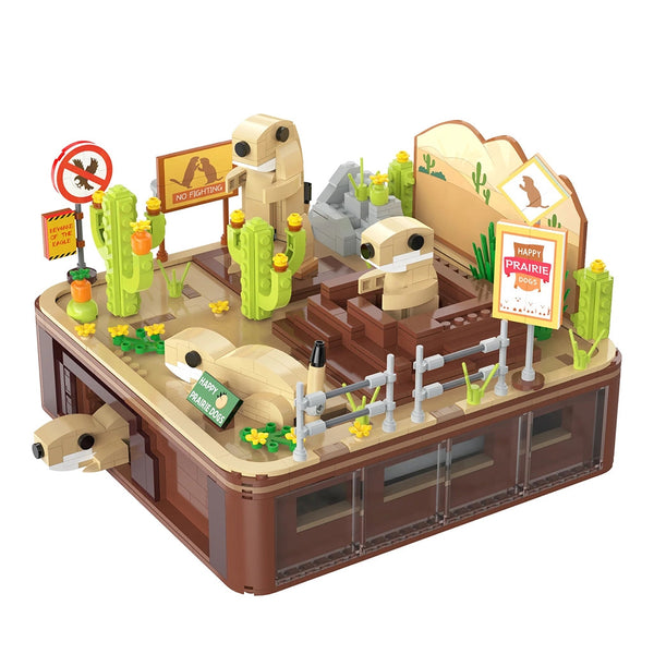 CADA BUILDING SERIES Groundhog life-world building block kit