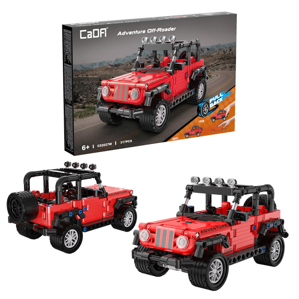 Cada PULL BACK SERIES Defend · OFF- road vehicles -  389pcs