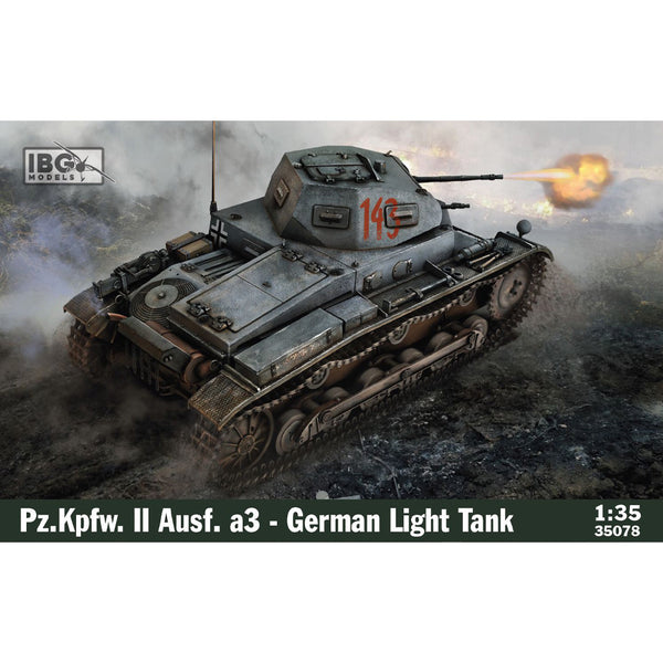 IBG 1/35 WW2 German Pz.Kpfw.II Ausf.a3 - German Light Tank