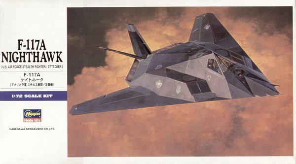 Hasegawa 1:72 F-117A Nighthawk
