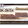 Tamiya 1/48 scale Diorama accessory kit Brick/Sandbag/Barricade Set