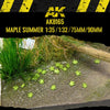 AK-Interactive 1/35 MAPLE SUMMER LEAVES 1:35 / 1:32 / 75mm / 90mm (7gr. Bag)