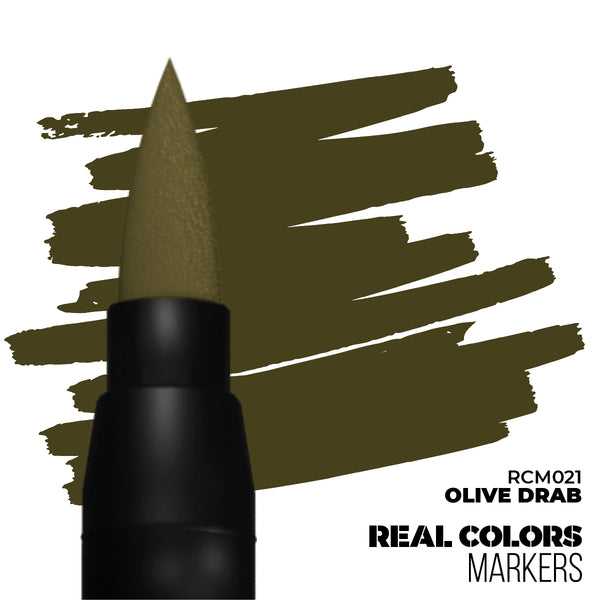 AK Interactive Real Colour Marker - OLIVE DRAB