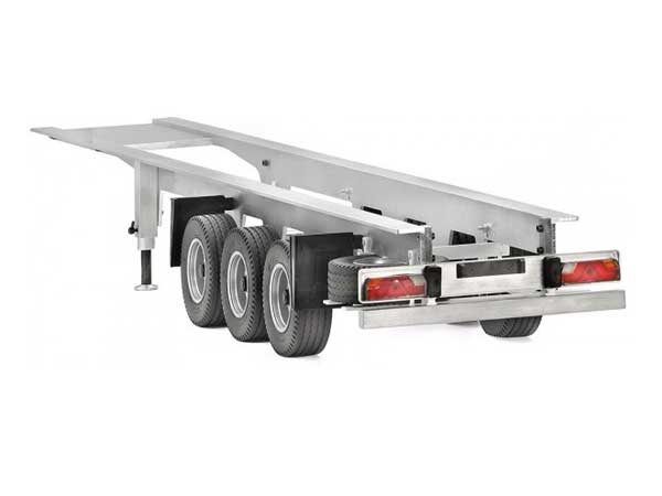 Carson 1:14 3 Axle Trailer Chassis Version 2 Truck lorry accessory.