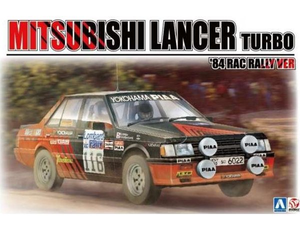 BEEMAX 1/24 CAR Mitsubishi Lancer rally 1984