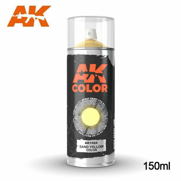 AK interactive spray paint rattle can 400ml and 150ml