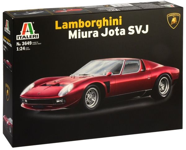 Italeri 1/24 Lamborghini Miura Jota Svj car model kit | Fields of Glory ...