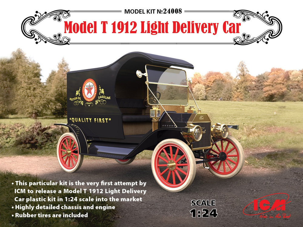 ICM1/24 scale Model T 1912 Light Delivery Car