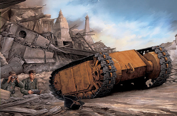 DRAGON 1/35 MILITARY WW2 German Engineers with Goliath Demolition Vehicle