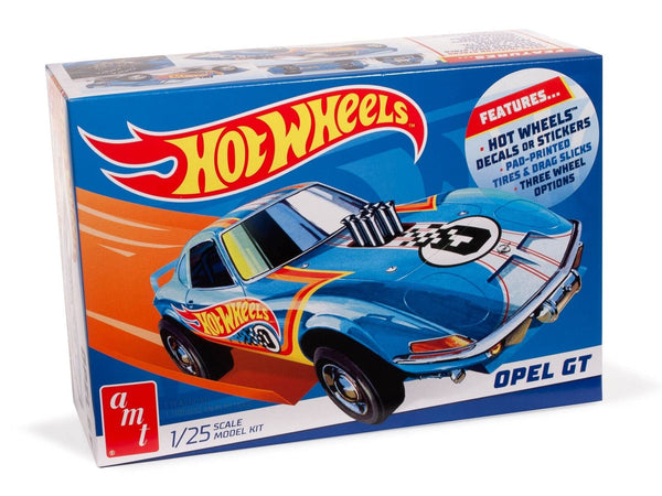 AMT 1:25 Hot Wheels - Opel GT plastic assembly car model kit