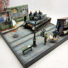 FoG Models 1/35 European street and wall Diorama display base 160mm x 80mm