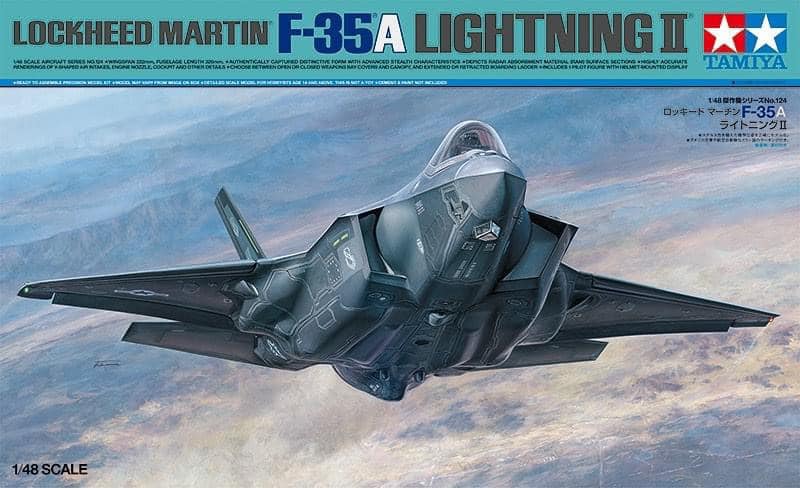 Tamiya 1/48 Scale AIRCRAFT WW2 USA Air Force F-35A Lightning II