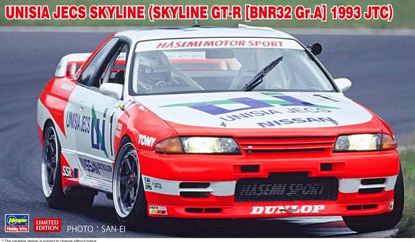 Hasegawa 1:24 1993 Unisa Jecs Skyline BNR32 JTC