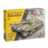Italeri 1/35 WW2 Italian 1/35 Semovente M43 Bassotto tank model kit