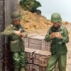 1/35 scale WW2 US GI's Chow time #1