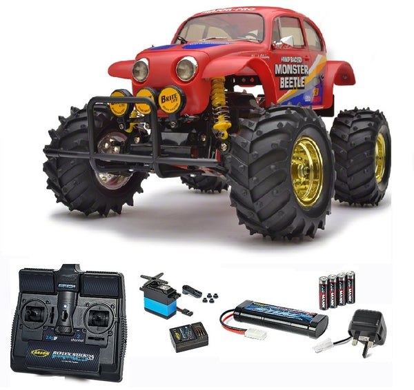 Tamiya RC Monster Beetle 2015 car model kit starter pack