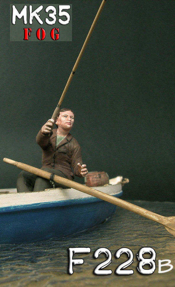 MK35 FoG models 1/35 Scale Fishing in a boat Figures only (no-boat)