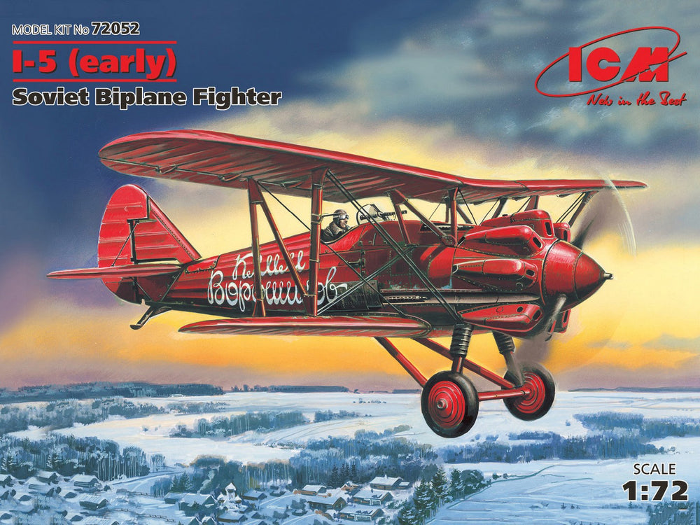 ICM 1/72 I-5 (early), Soviet Biplane Fighter