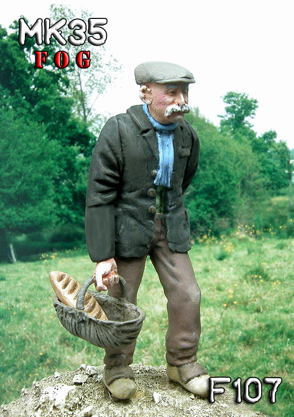 MK35 FoG models 1/35 Scale Grandfather with basket on his arm