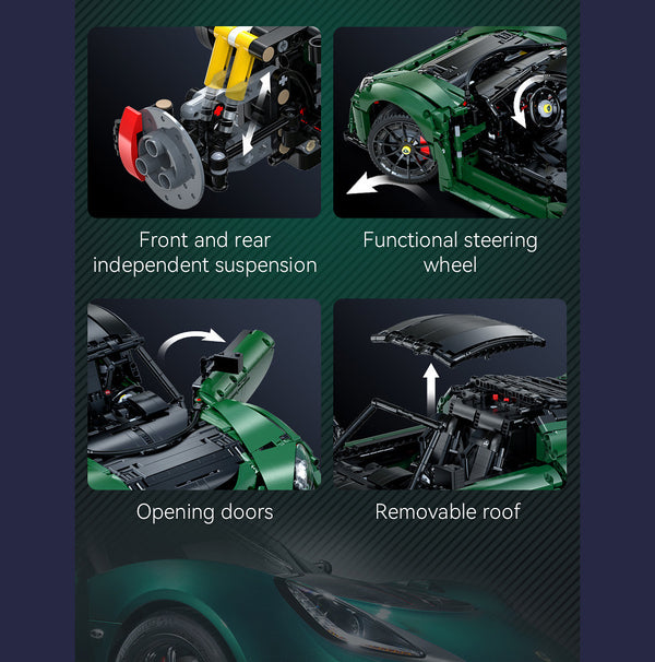 CADA 1:8 CARS 1:8 Lotus Exige Cup 430 Car - 3730 pcs