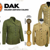 AK Interactive GEN 3 - DAK SOLDIER UNIFORM COLORS 3G PAINT SET