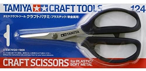 TAMIYA TOOLS / ACCESSORIES - PLASTIC & SOFT METAL SCISSORS