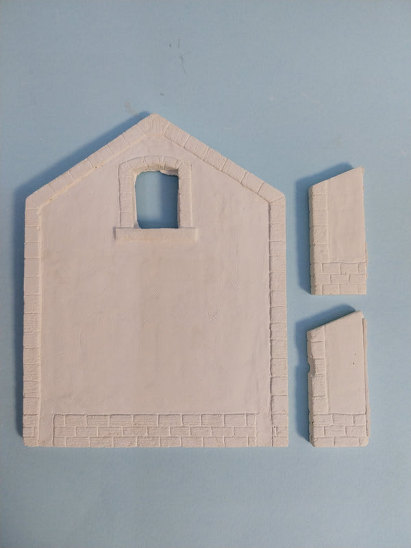 FoG Models 1/35 Scale Provincial buttressed wall section.