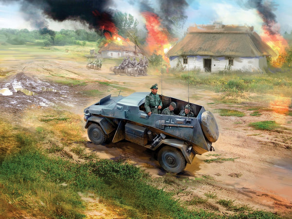 ICM 1/35 WW2 German Sd.Kfz. 247 Ausf.B with Crew