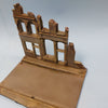 FoG Models 1/35 scale Diorama Base and buildings model kit #8 base 275mm x 215mm