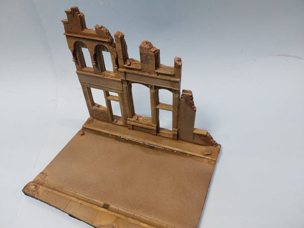 FoG Models 1/35 scale Diorama Base and buildings model kit #8 base 275mm x 215mm