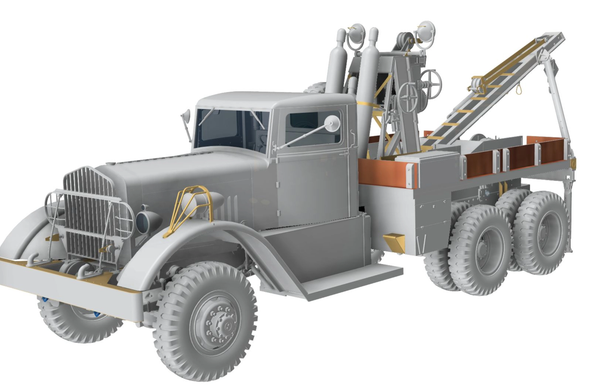 Thunder Model 1/35 WW2 US Heavy Wrecker Ward LaFrance M1000, series 2