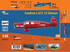 Dora Wings 1/48 Scale DORDW48040 Caudron C.631/633 Simoun, 1/48