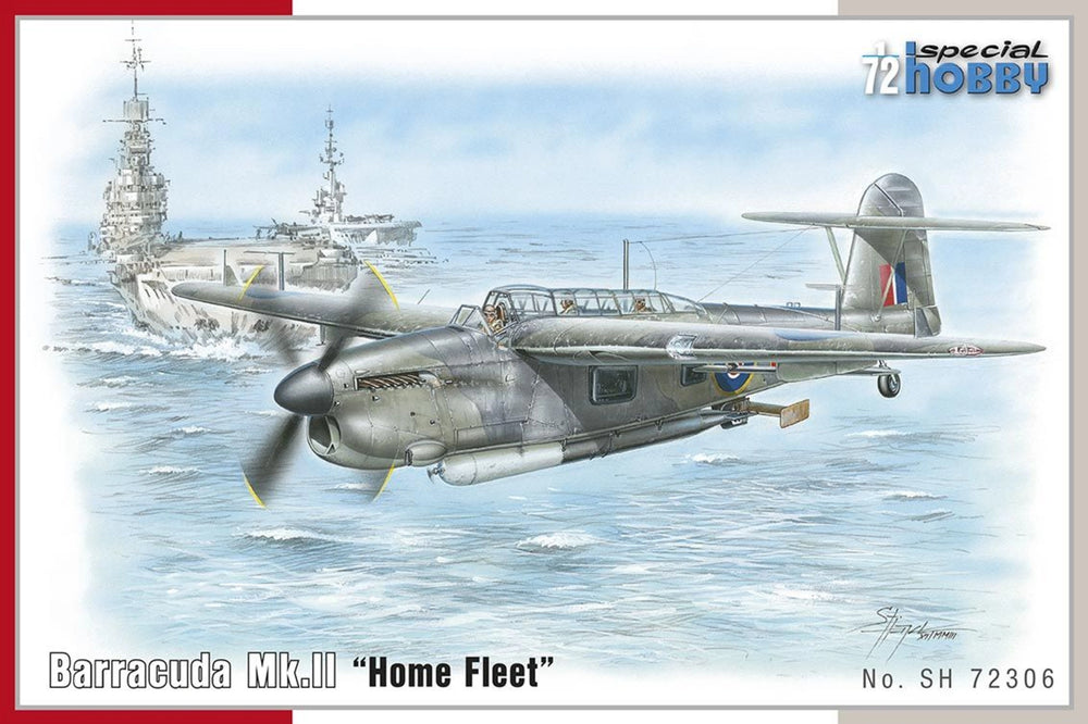 Special Hobby 1/72 Scale WW2 RAF Fairey Barracuda Mk.II "Home Fleet" 1/72