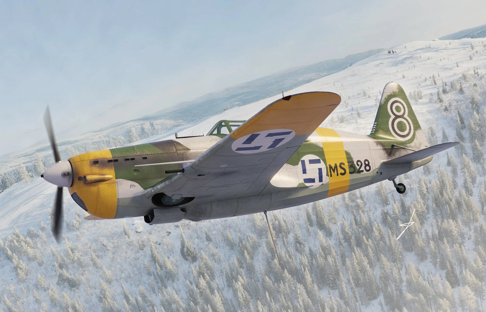 Dora Wings 1/48 Scale DORDW48057 Morane-Saulnier MS.406C.1 "Finnish Aces"