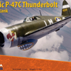 Dora Wings 1/48 Scale DORDW48054 Republic P-47C Thunderbolt with Ferry 1/48Tank