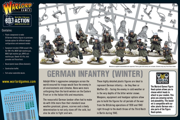 Warlord Games 28mm - Bolt Action WW2 German Infantry (Winter)
