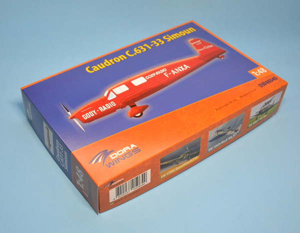 Dora Wings 1/48 Scale DORDW48040 Caudron C.631/633 Simoun, 1/48