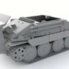 Thunder Model 1/35 WW2 German Bergepanzer Hetzer Late
