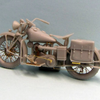 Thunder Model 1/35 WW2 US Military Indian Motorcycle 741B