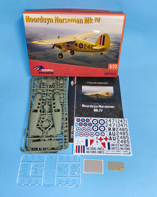 Dora Wings 1/72 Scale DORDW72034 Noorduyn Norseman Mk.IV