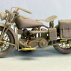 Thunder Model 1/35 WW2 US Military Indian Motorcycle 741B