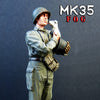 MK35 FoG models 1/35 Scale  WWII US soldier holding dog in helmet