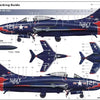Kitty Hawk 1/48 Scale F9F-8/F9F-8P Cougar 2 in 1 aircraft Model Kit