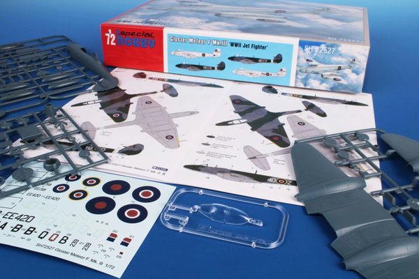 Special Hobby 1/72 Scale Gloster Meteor F Mk.III 'WWII Jet Fighter' 1/72