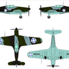 Dora Wings 1/48 Scale DORDW48057 Morane-Saulnier MS.406C.1 "Finnish Aces"