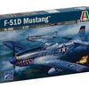 Italeri 1/72 Scale WW2 USAAF F-51D Mustang fighter plane model kit
